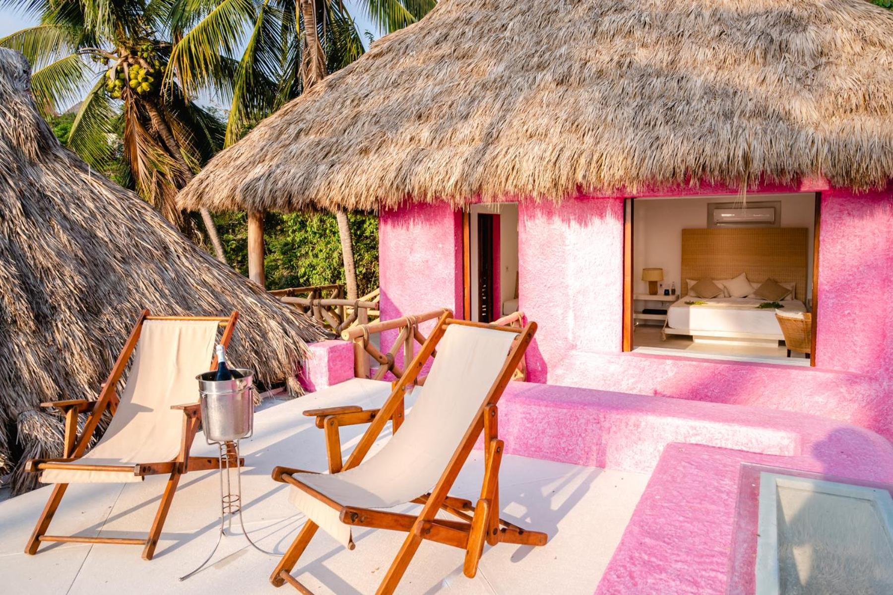 Playa Rosa Bungalows Costa Careyes Exterior foto