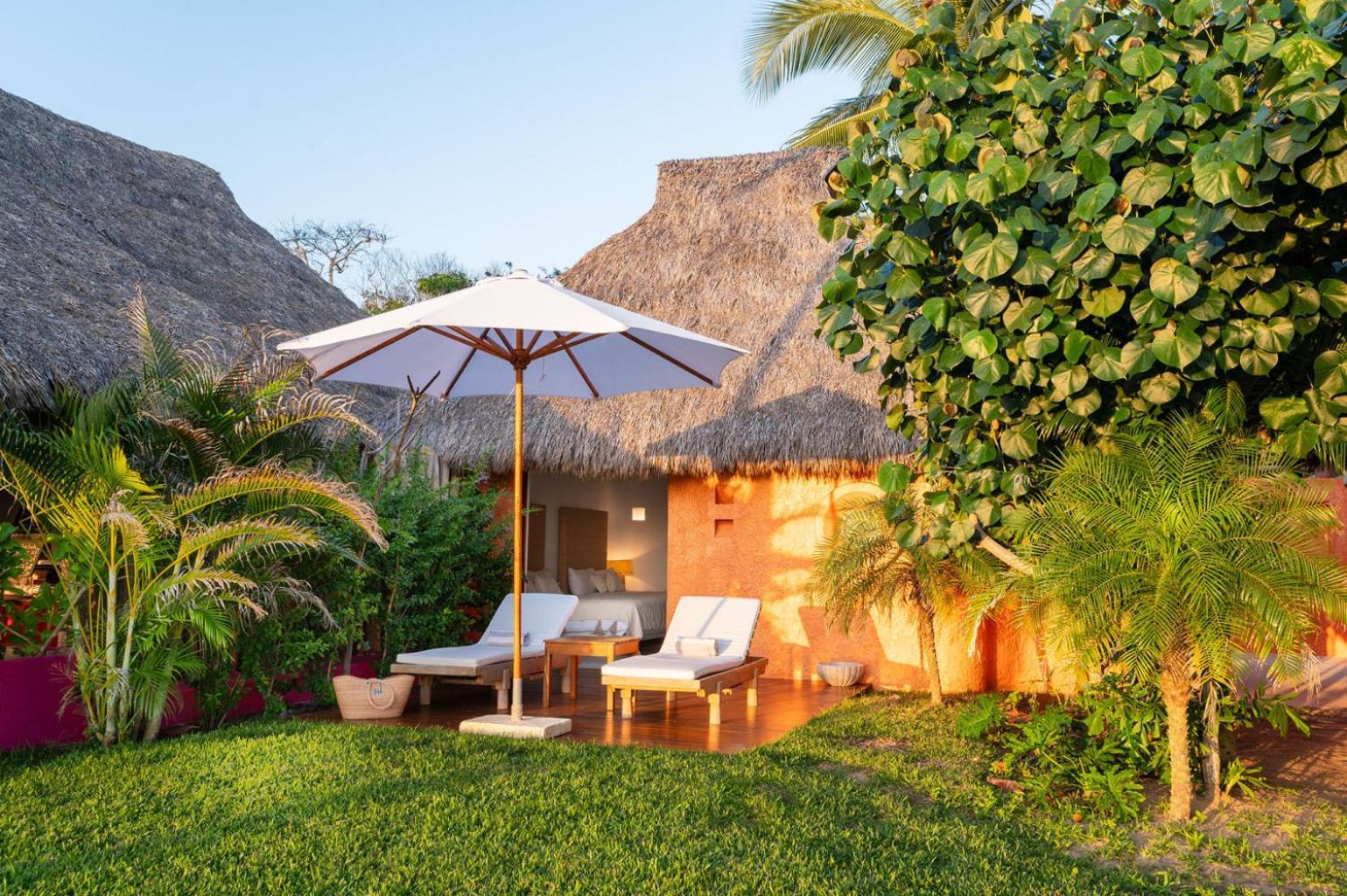 Playa Rosa Bungalows Costa Careyes Exterior foto