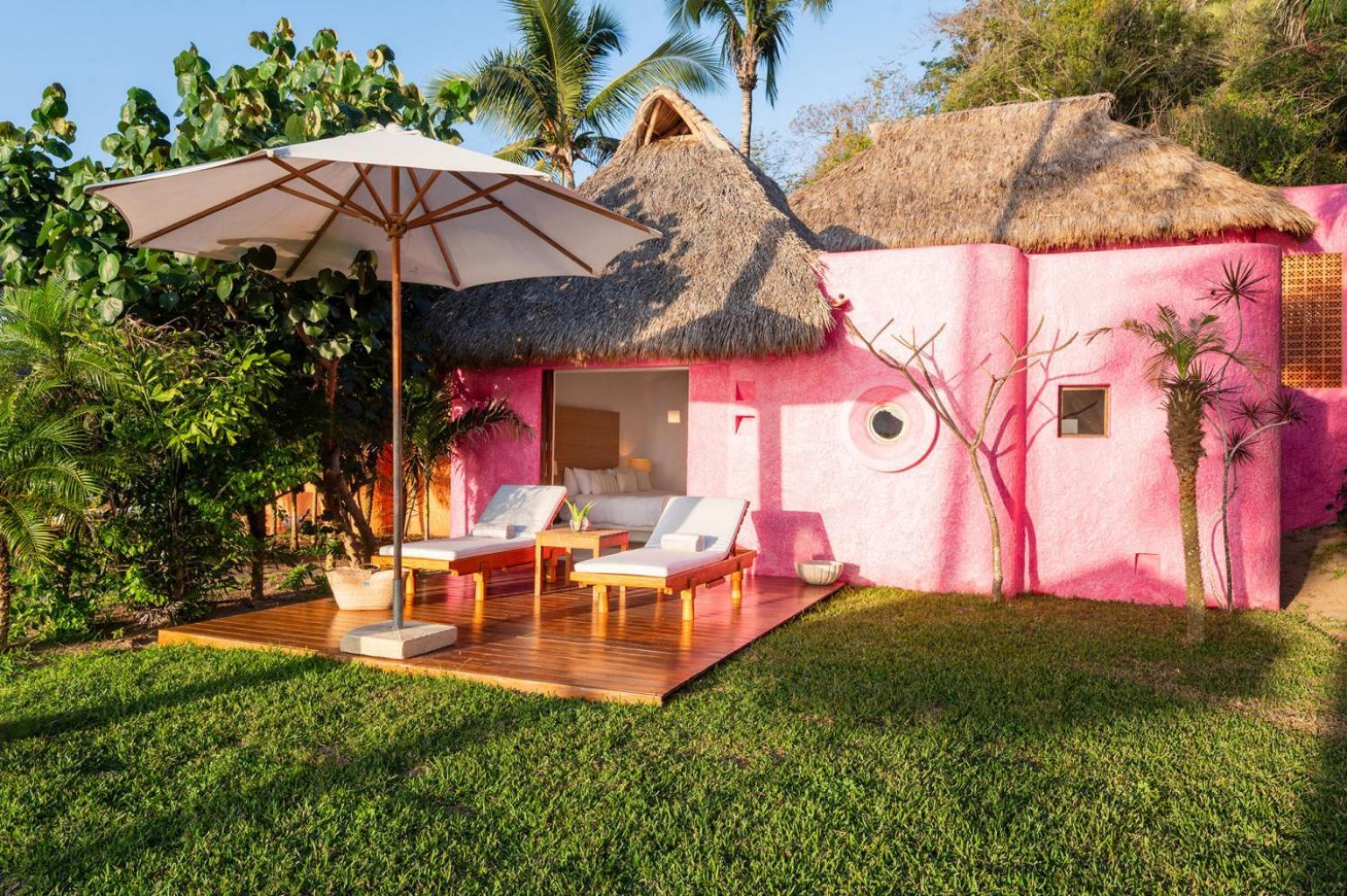Playa Rosa Bungalows Costa Careyes Exterior foto