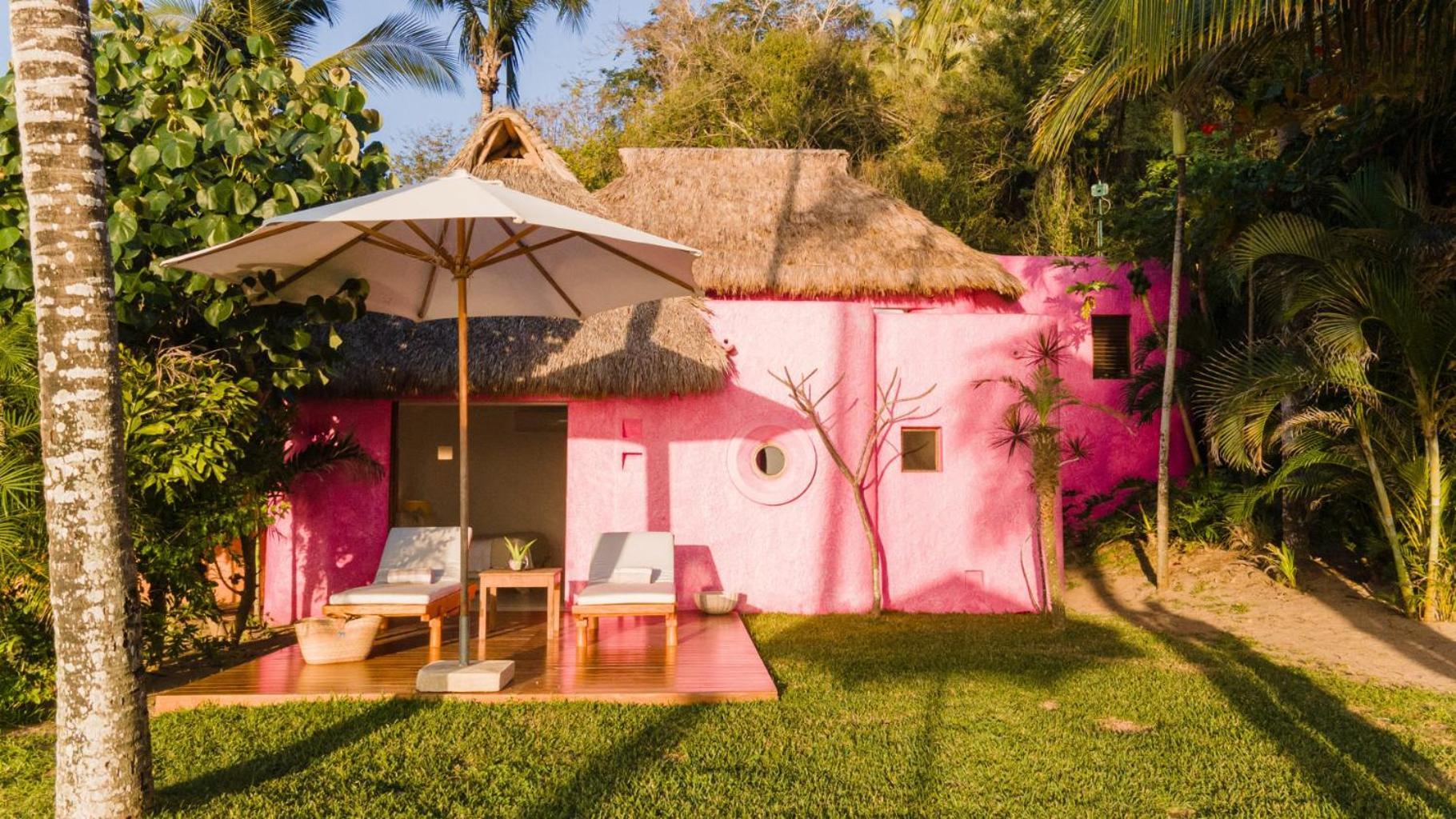 Playa Rosa Bungalows Costa Careyes Exterior foto